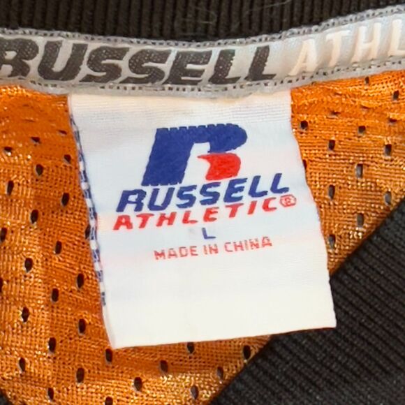 Vintage Y2K Russel Vince Young #10 Texas Longhorns Large Orange Football Jersey - Picture 5 of 8